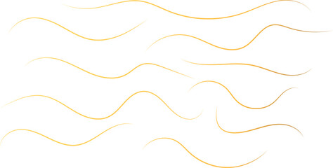 Golden wave line