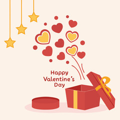 Naklejka premium Valentine's day celebration
