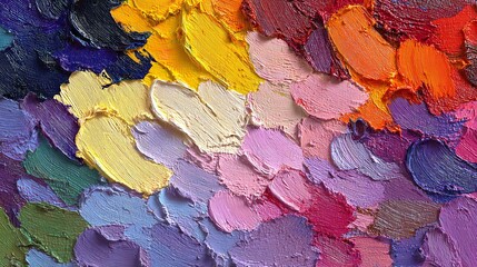 Vibrant Crochet Texture: Colorful Yarn Background for Design Projects