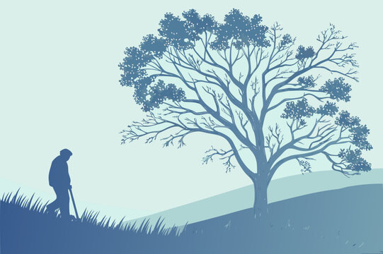 : Nike Schuhe und Mann-Malvorlage &ndash; druckbares Streetwear-Design