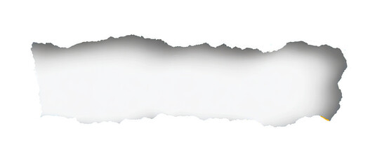 Fototapeta premium Ripped white paper graphic