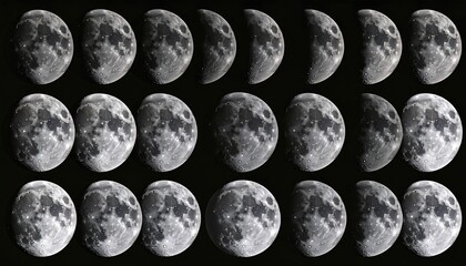 Lunar Phases Sequence