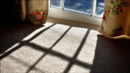 Window Light Pattern on Floor
