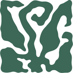 Floral Leaves Boho Arts Illustration