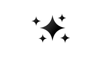 Sparkling starbursts with subtle starry texture create a magical shimmer effect perfect for adding a touch of wonder and brilliance to any design.