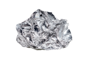 Crumpled aluminum foil