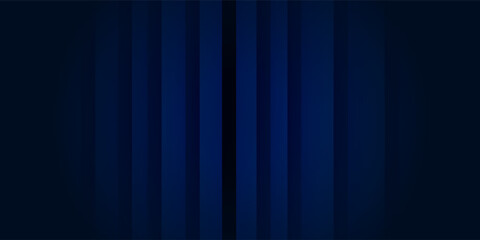 Closed silky luxury blue curtain stage background spotlight beam illuminated. Theatrical drapes. modern eps 10