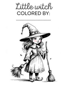 STREGHETTA HALLOWEEN DISEGNO 2 