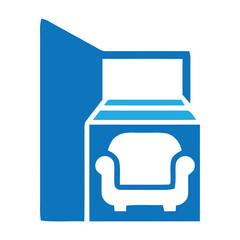 Abstract colorful swirl design element isolated on white background ideal for branding and website design