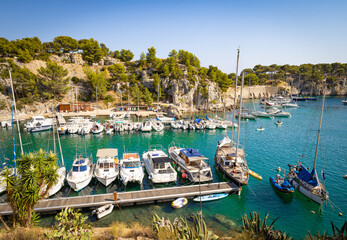 Calanque de Port-Miou &agrave; Cassis