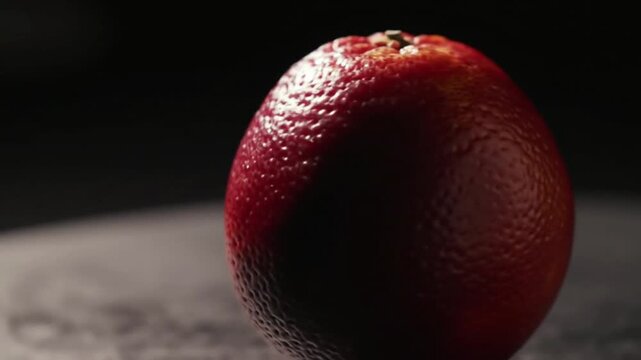 Oreng on a black background