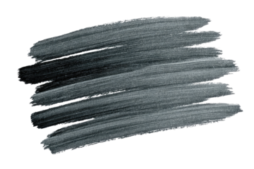 Abstract gray paint brushstrokes