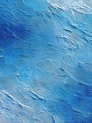 blue abstract painting creates a vivid and textured background with artistic strokes winter theme