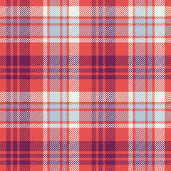 Brown tartan plaid seamless pattern for textile, fabric print, wallpaper, clothing, wrapping paper, garments and fashion. Sottish Check vector background.