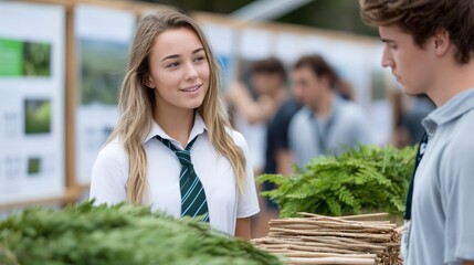 Young students engaging in educational classroom activities with teachers promoting learning knowledge academic growth motivation and skills development