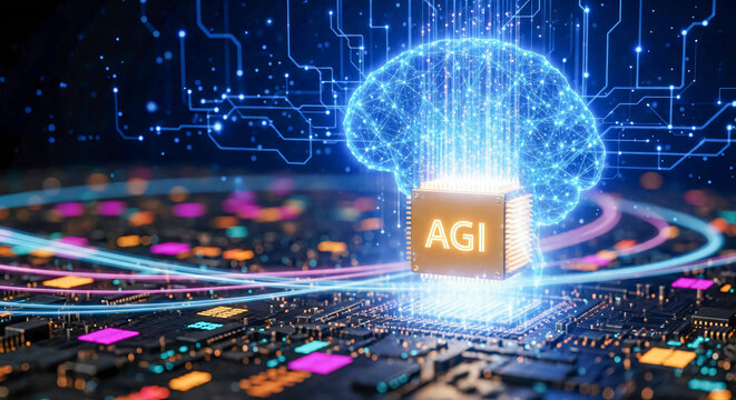 Artificial General Intelligence: Brain and Circuitry