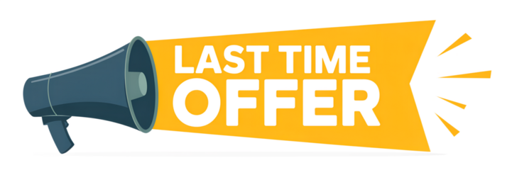 Last Time Offer – Hurry Up Before It’s Gone!