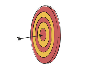 Yellow Red Target