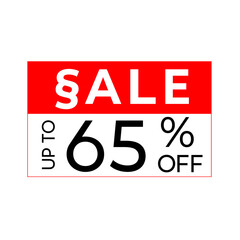 Sale discount sticker for business, big sale, special offer price tag vector illustration 