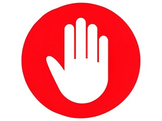 Obraz premium Stop Sign Icon