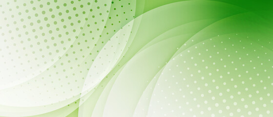 Abstract green light and shade creative background