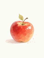 A collection of hand-drawn cartoon fruit vector illustrations, in comic style and oil painting style