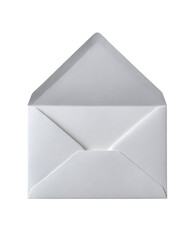 Blank white envelope