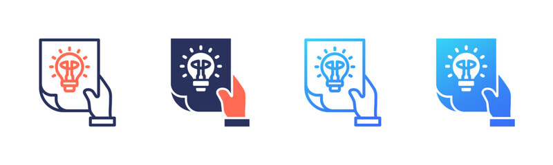 Patent icon sheet multi style collection