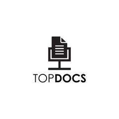 Top Docs Logo Symbols Simple