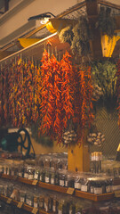 old market with fruits and vegetables in Funchal