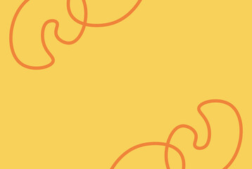 Colorful line doodle seamless pattern. Creative minimalist style art background, trendy design with basic shapes. Modern abstract color backdrop.	