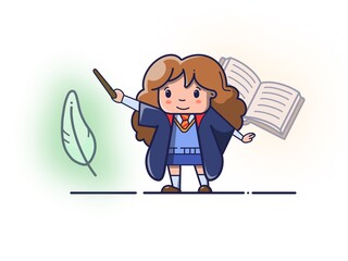 Fototapeta premium Na hermion kawai