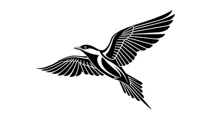 Flying Bird Illustration