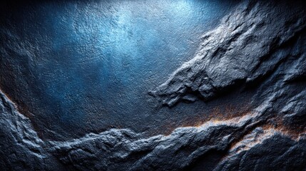 Dark blue texture with reflective surface background
