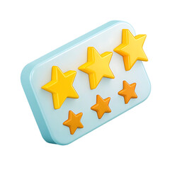 3d icon  Yellow Star Shaped Mold Baking Crafts and DIY Projects transparent png illustration