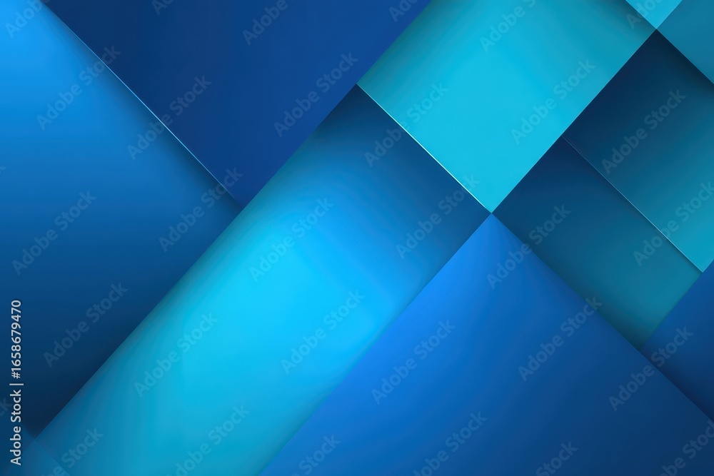 Poster creative abstract blue background for digital design projects featuring layered shapes and gradients