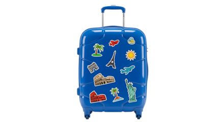 travel suitcase with travel luggage