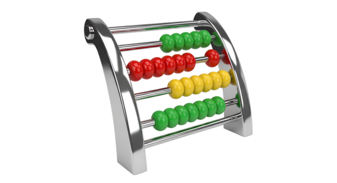 abacus and calculator