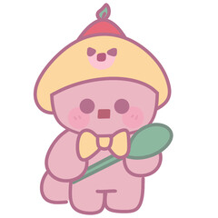 Fototapeta premium Cute little bear