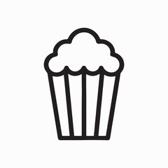 Popcorn Outline Icon