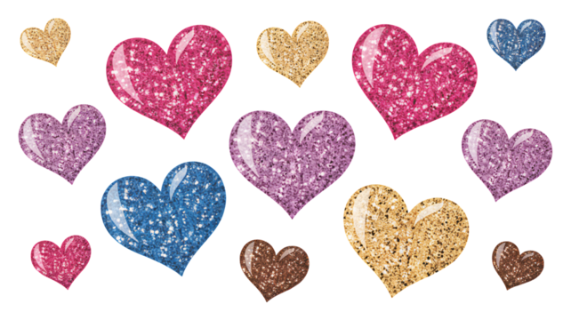 seamless pattern with heart
