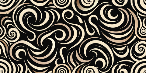 Abstract swirl pattern