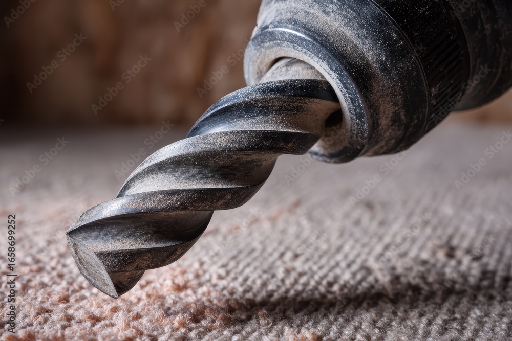 Poster effective techniques for using corded drills in home improvement projects to enhance craftsmanship a