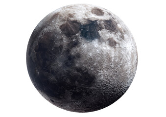 Full moon, detailed surface texture