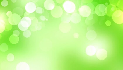 Fototapeta premium Abstract Green Bokeh Background Circular Composition, Light and Shadow, Spring Concept, , bokeh, background