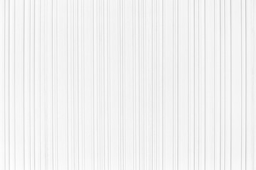 Obraz premium Decorative concrete vertical groove pattern of a building facade. Grooved White cement background