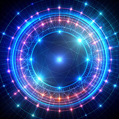 Naklejka premium abstract technology background