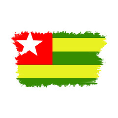 togo flag brush 