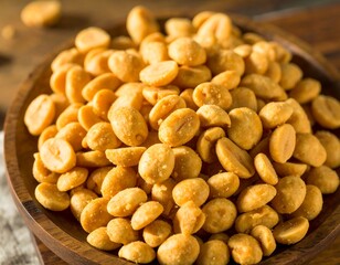 Roasted peanuts in a bowl (1)