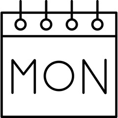 Monday Icon